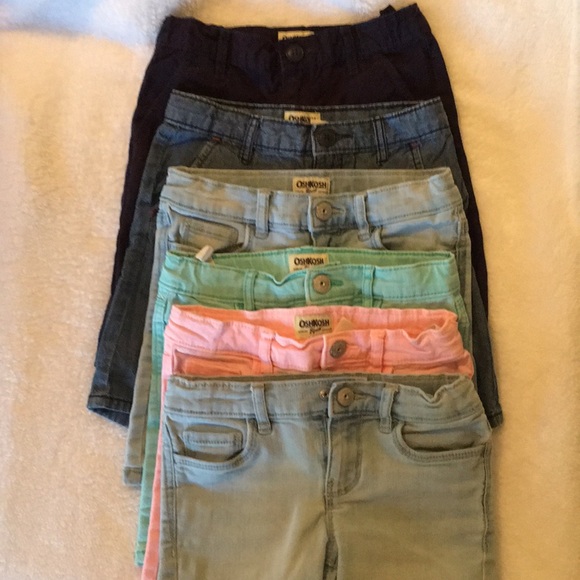 OshKosh B'gosh Other - Comfy 6 pair haul Oshkosh size 5 adjustable waistband shorts